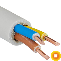 Сетевой кабель 4х8 мм S/FTP Cu Stranded PVC для монитора